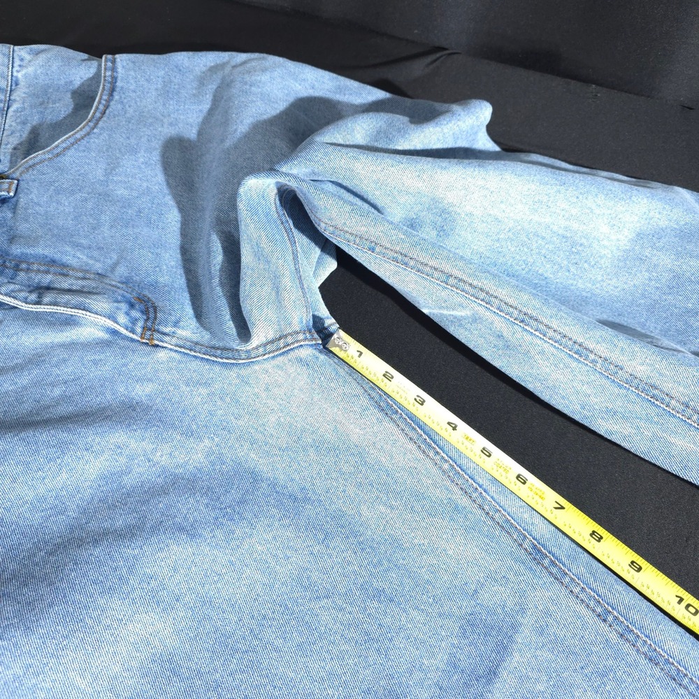5.11 Tactical Jeans Mens 38x30 Blue Light Wash Straight Leg Cotton 74002 Denim - Picture 4 of 10